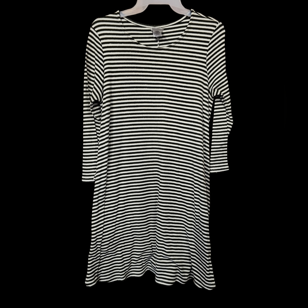 Women's Size Small Black And‎ White Agnes & Dora Tunic Dress